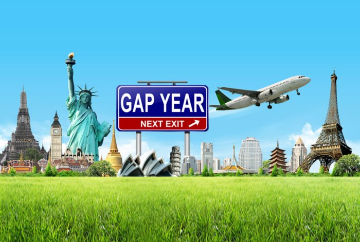 Gap year travel for students